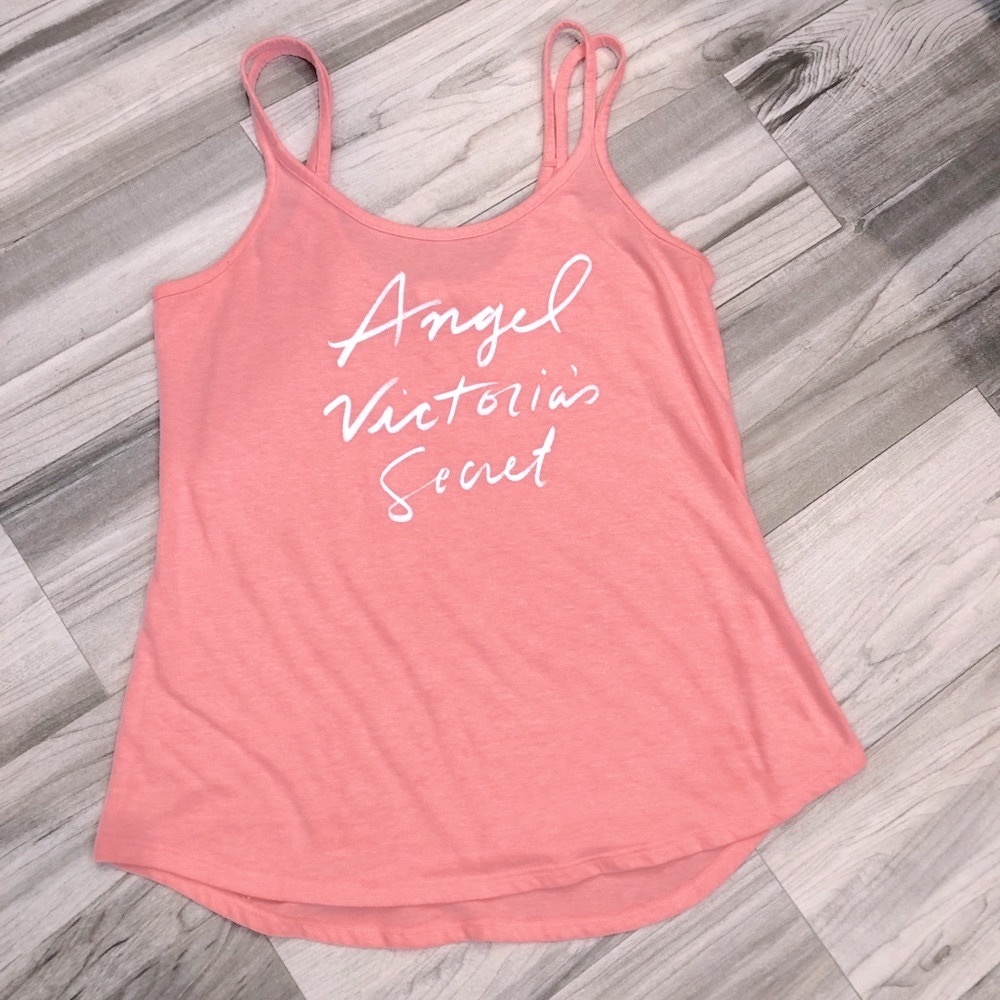💖Victoria’s Secret Angel cute coral sleep tank